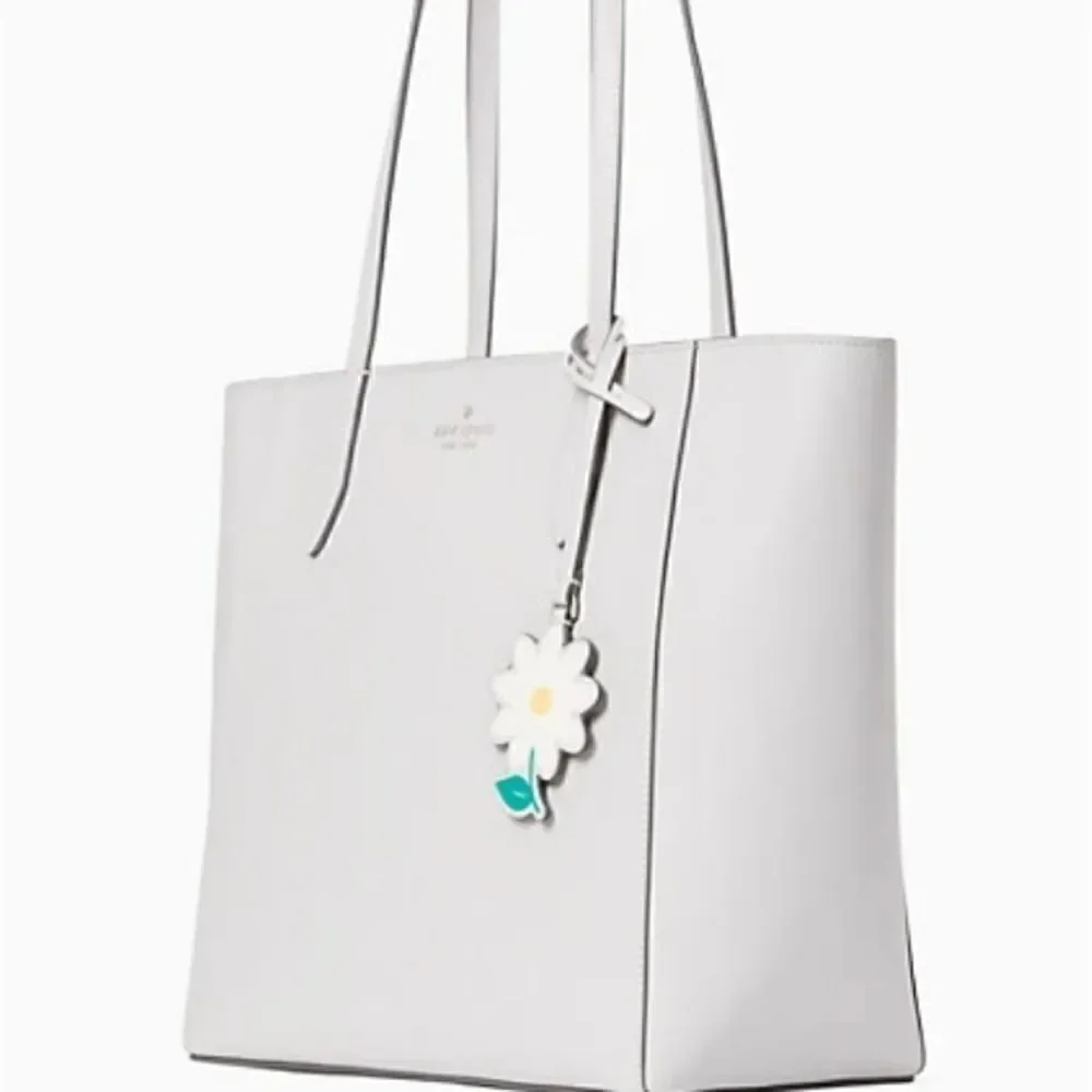 Kate Spade Platinum Dana Tote Wallet Bundle Bag Shoulder Purse